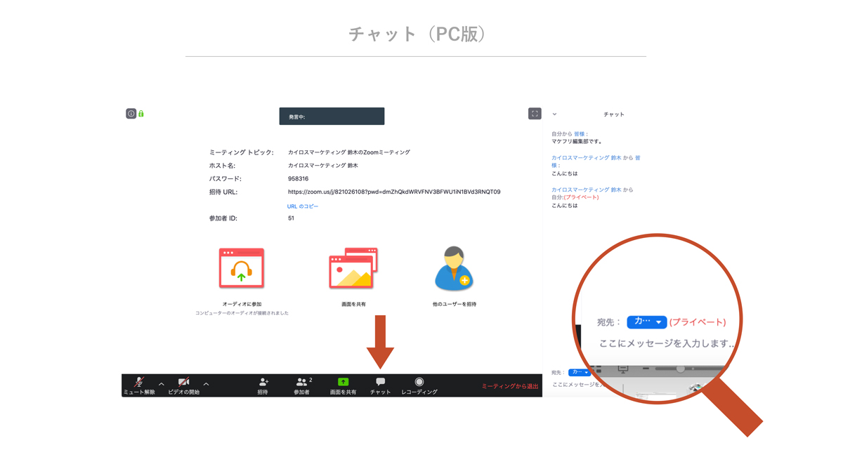 参加 方法 zoom